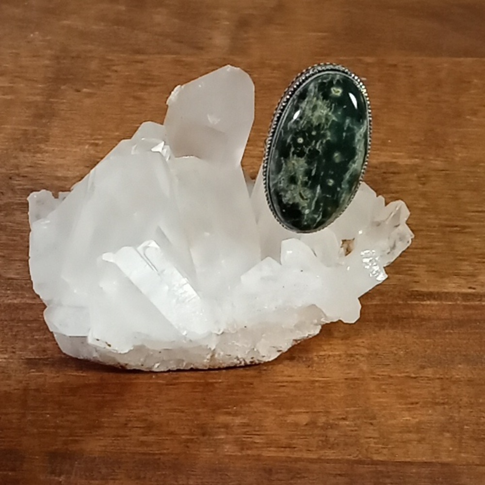Jasper Ring Size 8